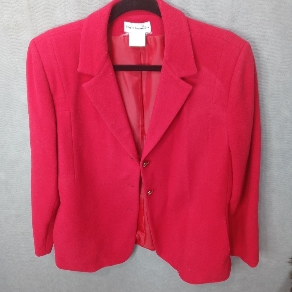 Harve Benard sport women's 3 button blazer jacket
